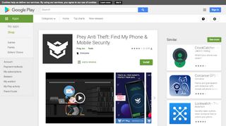 
                            10. Prey Anti Theft: Find My Phone & Mobile Security - Apps on Google Play