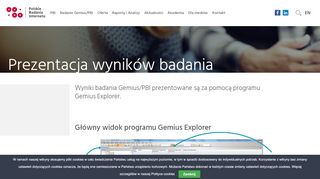 
                            9. Prezentacja wyników badania - Polskie Badania Internetu