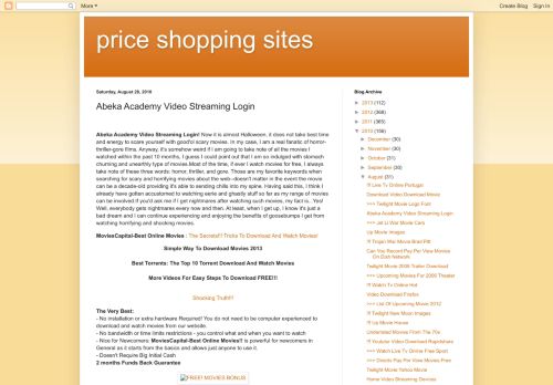 
                            7. price shopping sites: Abeka Academy Video Streaming Login
