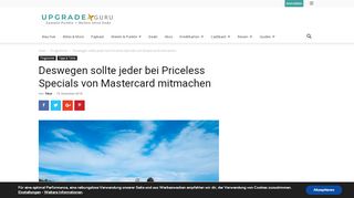 
                            13. Priceless Specials - Weswegen das Mastercard Bonusprogramm so ...