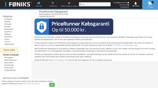 
                            10. PriceRunner Købsgaranti - Føniks Computer