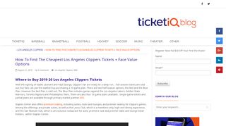 
                            9. Prices For LA Clippers Tickets Are Down 29% On The Secondary Market