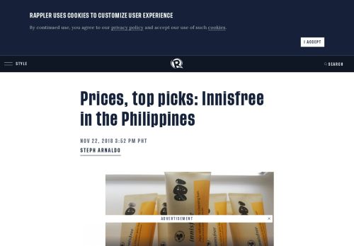 
                            6. Prices, top picks: Innisfree in the Philippines - Rappler