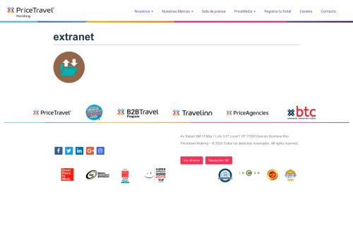 
                            6. Pricetravel Holding –extranet - Pricetravel Holding -