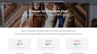 
                            5. Pricing and Subscription Plans | Tailor Brands