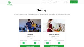 
                            6. Pricing - Daily Dish - Eat Fresh. Save Time.
