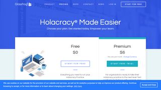 
                            4. Pricing - GlassFrog | Your Holacracy Companion