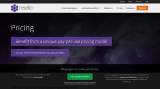 
                            7. Pricing - Resello Cloud Marketplace