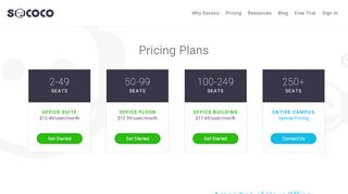 
                            4. Pricing - Sococo | Online Workplace for Distributed Teams