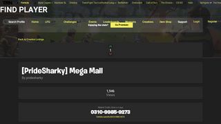 
                            4. [PrideSharky] Mega Mall - Fortnite Creative - Fortnite Tracker