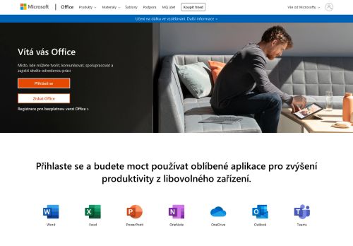 
                            5. Přihlášení k Office 365 | Microsoft Office