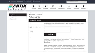 
                            6. Prihlásenie - eKatalog