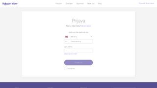 
                            12. Prijava - Viber Out | Aplikacija za međunarodne pozive