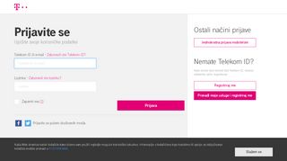 
                            4. Prijava za korisnike, Moj Telekom Portal | Hrvatski Telekom