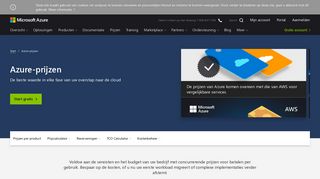 
                            9. Prijsoverzicht - De prijzen voor Azure | Microsoft Azure