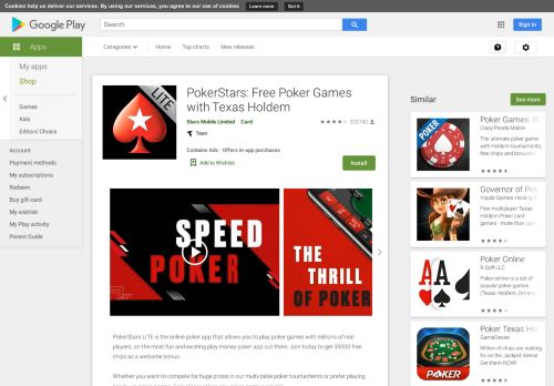 
                            6. Приложения в Google Play – PokerStars Poker: Texas Holdem