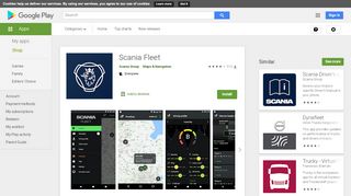 
                            6. Приложения в Google Play – Scania Fleet