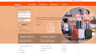 
                            2. PRIMA AFP - Jubilación y fondo pensiones en Perú - Grupo Crédito
