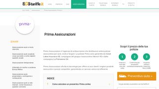 
                            8. Prima Assicurazioni: Prima.it | SosTariffe.it