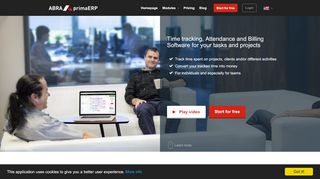 
                            3. primaERP: Time Tracking, Billing and Attendance software