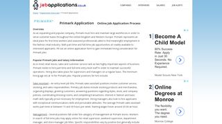 
                            10. Primark Job Application
