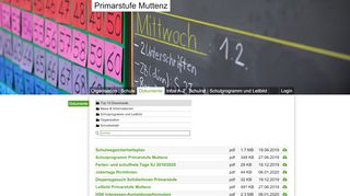 
                            11. Primarstufe Muttenz - Dokumente