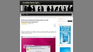 
                            7. Primavera Express-Esqueceu-se da Password de Acesso ...