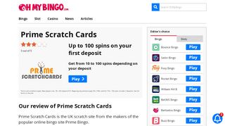 
                            5. Prime Scratch Cards | Online Scratch Cards | PrimeScratchCards