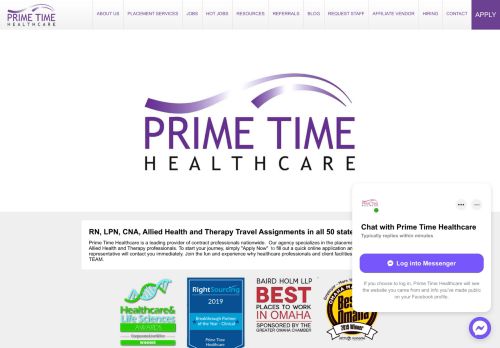 
                            12. Prime Time Healthcare