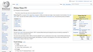 
                            9. Prime Time TV - Wikipedia