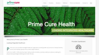 
                            2. Primecure: Home