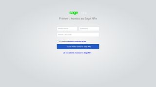 
                            4. Primeiro Acesso ao Sage NFe - SageOne