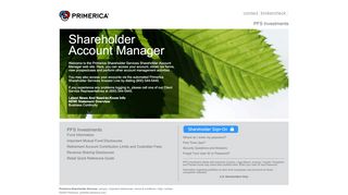 
                            1. Primerica Shareholder Services