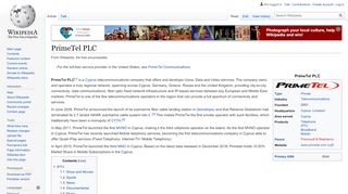 
                            7. PrimeTel PLC - Wikipedia