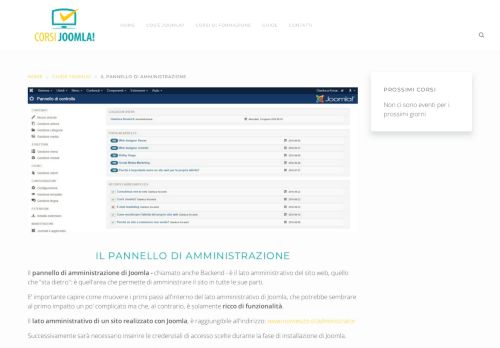 
                            13. Primi passi con Joomla: il pannello di amministrazione - Guide Joomla ...