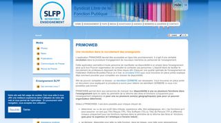 
                            6. PRIMOWEB | SLFP - Enseignement