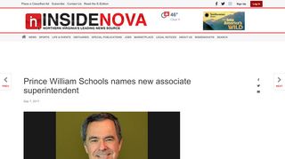 
                            7. Prince William Schools names new associate superintendent | Prince ...