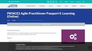 
                            13. PRINCE2 Agile Passport e-Learning - Practitioner (online) - GTA ...