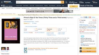 
                            6. Prince's Sign O' the Times (Thirty Three and a Third series ...