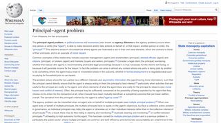 
                            11. Principal–agent problem - Wikipedia