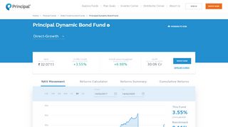 
                            11. Principal Dynamic Bond Fund | Buy Debt Mutual Fund in India