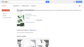 
                            11. Principles of Architecture: Comprising Fundamental Rules of the ... - Google Kitaplar Sonucu