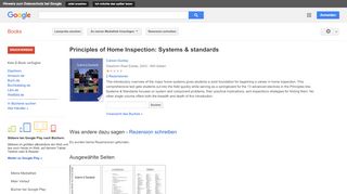 
                            13. Principles of Home Inspection: Systems and Standards