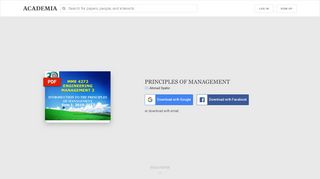 
                            12. PRINCIPLES OF MANAGEMENT | Ahmad Syahir - ...