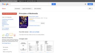 
                            9. Principles of Multimedia - Resultat for Google Books