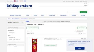 
                            6. Pringles crisps delivered straight to your door - Buy ... - Britsuperstore