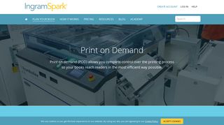 
                            9. Print on Demand for Self-Publishers | Print Your Book | IngramSpark