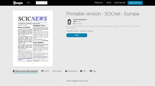 
                            8. Printable version - SCICnet - Europa - Yumpu