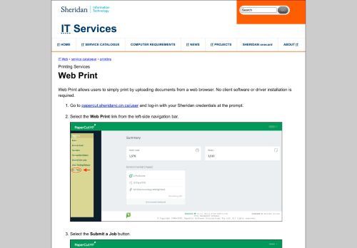 
                            8. Printing Services - Web Print - Sheridan