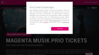 
                            11. Prio Tickets Telekom Magenta Musik 360